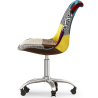 Buy Swivel Office Chair - Patchwork Upholstery - Ray  Multicolour 60622 at Privatefloor