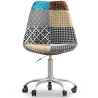 Buy  Swivel Office Chair - Patchwork Upholstery - Patty Multicolour 60623 - prices