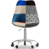Buy  Swivel Office Chair - Patchwork Upholstery - Pixi Multicolour 60624 - prices