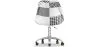 Swivel Office Chair - Patchwork Upholstery - Sam  image 7