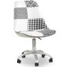 Swivel Office Chair - Patchwork Upholstery - Sam  image 7