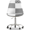 Buy Swivel Office Chair - Patchwork Upholstery - Sam  Multicolour 60625 - prices