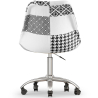 Buy Swivel Office Chair - Patchwork Upholstery - Sam  Multicolour 60625 in the Europe