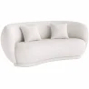Curved Sofa - 3 Seater - Boucle Fabric - Curvy image 7