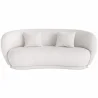 Curved Sofa - 3 Seater - Boucle Fabric - Curvy image 7