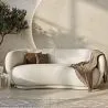 Curved Sofa - 3 Seater - Boucle Fabric - Curvy image 7