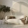 Curved Sofa - 3 Seater - Boucle Fabric - Curvy image 7