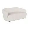 Curved Sofa - 2 Seater - Boucle Fabric - Bold image 7