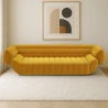 Velvet Upholstered Sofa - 3/4 seats - Caden image 7