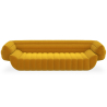 Buy Velvet Upholstered Sofa - 3/4 seats - Caden Yellow 60640 - in the EU