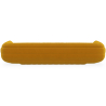 Buy Velvet Upholstered Sofa - 3/4 seats - Caden Yellow 60640 Home delivery