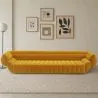 Velvet Upholstered Sofa - 4/5 seats - Caden image 7