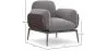 Upholstered Velvet Armchair - June image 7