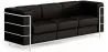 3-Seater Sofa - Upholstered in Vegan Leather - Lecur image 7