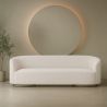 3/4 Seater Sofa - Upholstered in Bouclé Fabric - Herina image 7