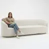 4/5 Seater Sofa - Bouclé Fabric Upholstery - Herina image 7
