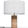 Buy Table Lamp with Marble Base - Sidney White 60663 in the Europe