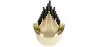 Golden Wall Lamp - Sconde - Golden image 7