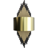 Buy Golden Wall Lamp - Sconde - Golden Aged Gold 60664 - in the EU