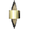 Buy Golden Wall Lamp - Sconde - Golden Aged Gold 60664 Home delivery
