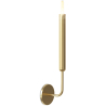 Buy Wall Sconce Candle Lamp in Gold - Lica Aged Gold 60666 with a guarantee