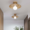 Buy Ceiling Lamp - Wooden Wall Light - Richmon Natural 60675 in the Europe