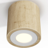 Buy Wooden Ceiling Spotlight - Treva Natural 60676 Home delivery