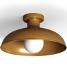 Buy Ceiling Lamp - Vintage Wall Light - Gubi Aged Gold 60677 - in the EU