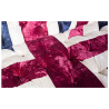 Buy Union Jack Chesterfield Sofa - Velvet Multicolour 36724 home delivery
