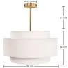 Ceiling Pendant Lamp - Fabric Shade - Braichal image 7
