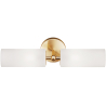 Buy Wall Lamp Aged Gold - 2-Light Wall Sconce - Feru Aged Gold 60683 Home delivery