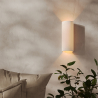Buy Wall Lamp - Fabric Sconce - Guvi White 60685 - prices