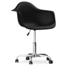 Buy Office Chair with Armrests - Desk Chair with Castors - Weston Black 14498 at Privatefloor