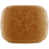Buy Curved Velvet Upholstered Armchair - Callum Mustard 60692 in the Europe
