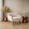 Velvet Upholstered Armchair - Jenna image 7