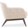 Buy Velvet Upholstered Armchair - Jenna Beige 60694 at Privatefloor