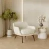 Bouclé Upholstered Armchair - Jenna image 7