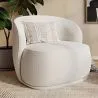 Bouclé Fabric Upholstered Armchair - Mykel image 7