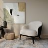  Velvet Upholstered Armchair - Luc image 7
