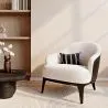 Upholstered Armchair in Boucle Fabric - Luc image 7