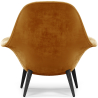 Buy Velvet Upholstered Armchair - Uyere Mustard 60706 in the Europe