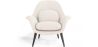 Bouclé Upholstered Armchair - Uyere image 7