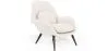 Bouclé Upholstered Armchair - Uyere image 7