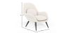 Bouclé Upholstered Armchair - Uyere image 7