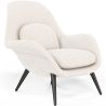 Bouclé Upholstered Armchair - Uyere image 7