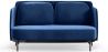 Two-Seater Sofa - Upholstered in Velvet - Terrec image 7