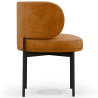 Buy Dining Chair - Upholstered in Velvet - Loraine Mustard 61007 at Privatefloor