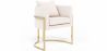 Dining Chair - With armrests - Upholstered in Bouclé Fabric - Giorgia image 7
