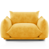 Buy Armchair - Velvet Upholstery - Wers Mustard 61011 - in the EU