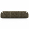 Buy 3-Seater Sofa - Velvet Upholstery - Wers Taupe 61013 in the Europe